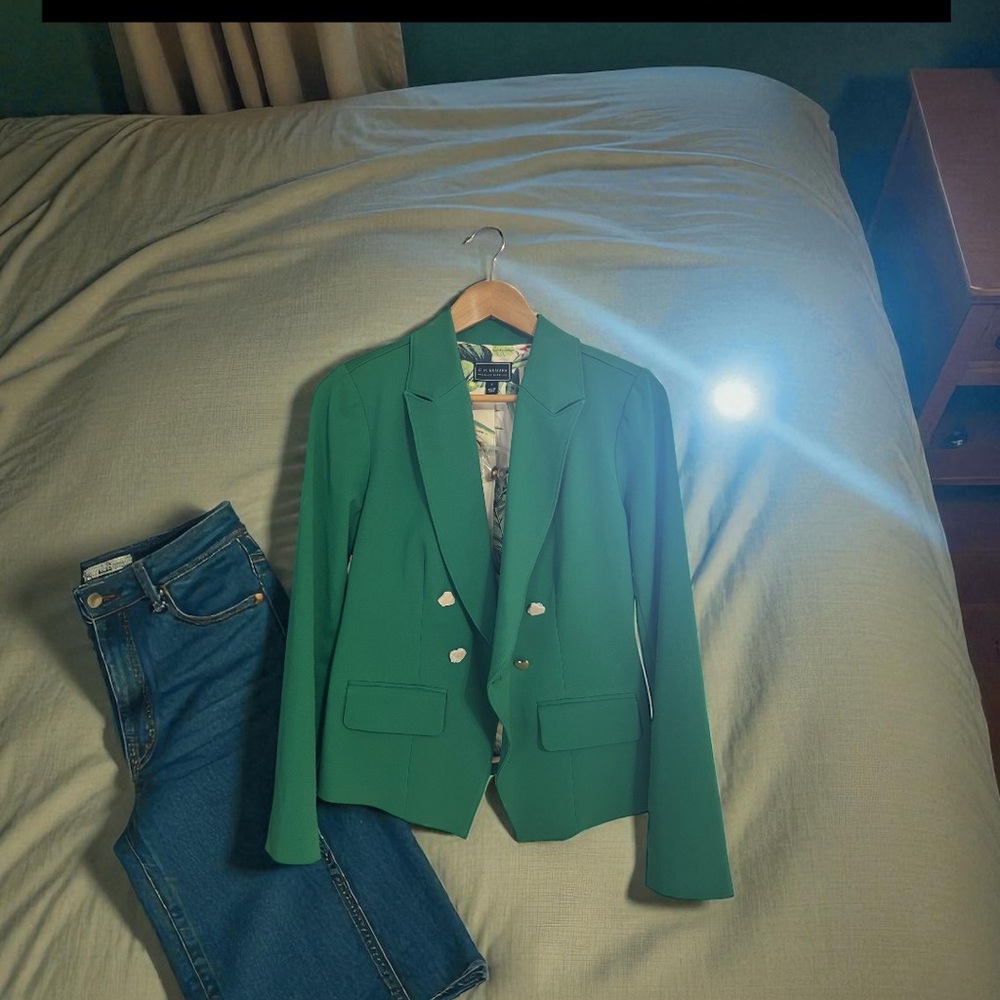 G by Giuliana Green Blazer New